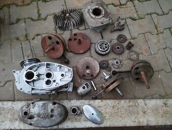 Díly motor MZ150 a další