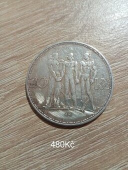 Stříbrné mince , cca 350ks