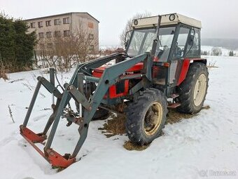 ZETOR 7745 4X4 S ČELNÍM NAKLADAČEM - 1
