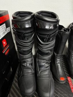 NOVÉ Moto boty Fly Racing – vel. 48 (US 13) – včetně krabice
