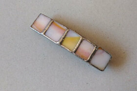 spona do vlasů HANDMADE tiffany menší