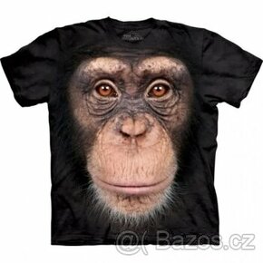 Krásné nové triko s šimpanzem