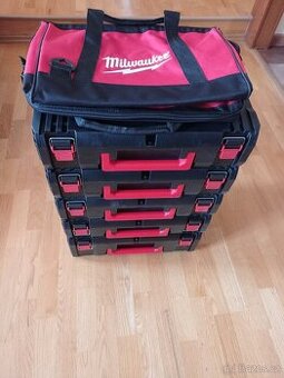 Nové kufry a tašky Milwaukee
