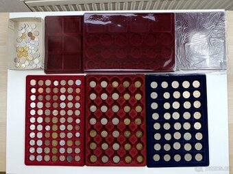 Konvolut Československých starých minci + PLATA