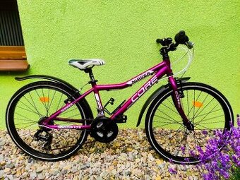Značkové dětské kolo Core Nipper 24" (fialová)