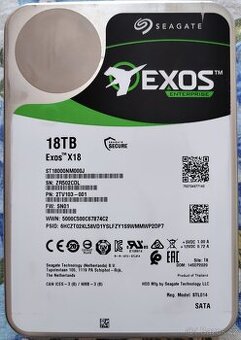 HDD Seagate Exos X18 18TB