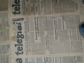 Staré noviny většinou 1932