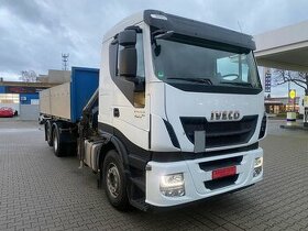 IVECO STRALIS 420/6X2/Nosič kontejnerů/Jeřáb/EURO 6