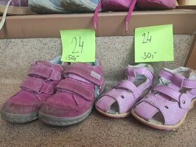 Dětské boty velikost 24