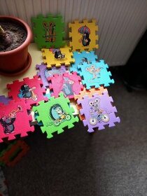 Dětská podložka Puzzle