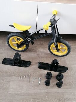 Firstbike Limited Yellow + skibob set