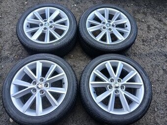 Sad Orig ALU kol Škoda 215/45R16 letní