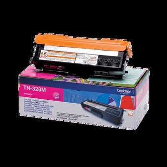Originální toner Brother TN-328M, purpurový, 6000 stran