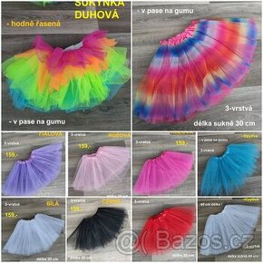 nové TUTU sukýnky