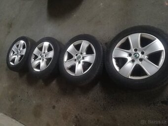 Alu kola originál Škoda Octavia II