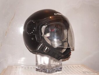 JET helma na motorku S motocyklová přilba na skůtr 55-56cm.