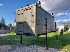 OBYTNÝ KONTAJNER - ZATEPLENÝ - ARMÁDNY - 6METROVÝ- KONTEJNER