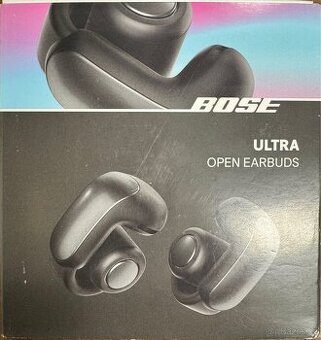 Prodám sluchátka BOSE Earbuds Ultra 5V black