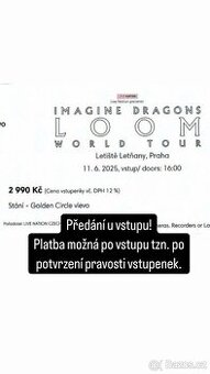 Imagine Dragons ctvrtek 11.6.