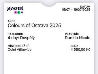 Colours of Ostrava 2025