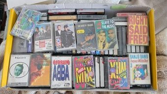 Použité AUDIO kazety 80. a 90. léta