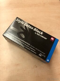 Latexové rukavice Style black po expiraci