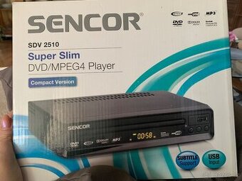 Sencor SDV 2510 přehrávač DVD/MPEG4