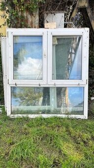 Použitá plastová okna dvojsklo  165 x +150