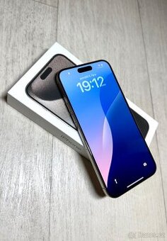 IPhone 15 pro Max 256GB natural titanium