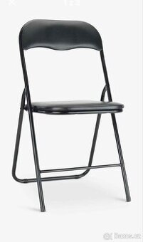 Židle skládací 2 kusy,cena za obě , osobní odběr