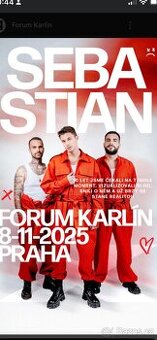Lístky Sebastián Praha