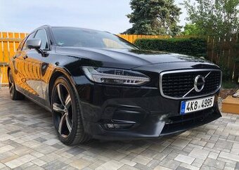 VOLVO V90 R-DESIGN D5 AWD, PANO, 173 kW, 2017 + ZIMNÍ KOLA - 1