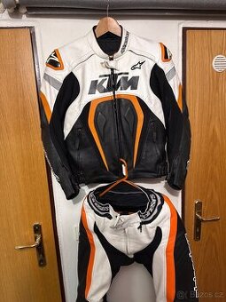 Dvoudílná kožená kombinéza KTM Alpinestars
