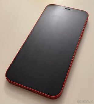 iPhone 12 64 GB červený + skla a obaly zdarma