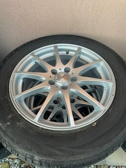 Alu disky 5x98 7Jx17 ET48 se zimními pneu