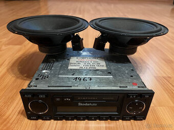 Originální repro z výbavy RS sound system a Škoda Smyphony
