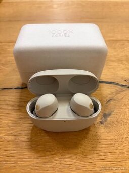 Sony WF-1000X - Stříbrné