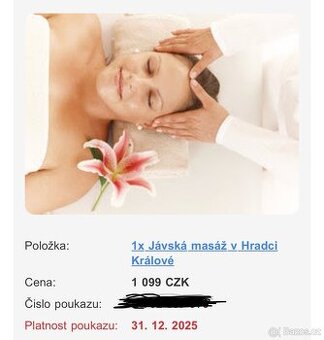 Jávská masáž Hradec Králové
