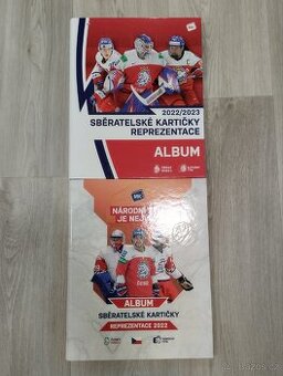 2x album ČR reprezentace podpisy, limity