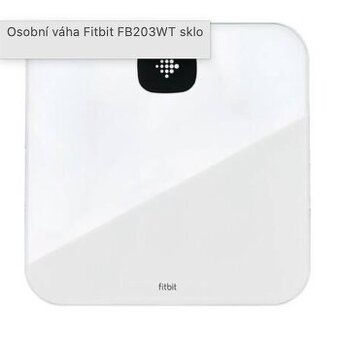 Chytrá Osobní váha Fitbit Aria Air FB203WT sklo/plast bílá