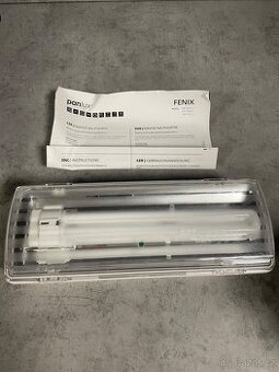 Přisazené nouzové světlo s baterií, IP65, Panlux Fenix 11W,