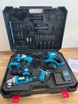 Multifunkční sada elektrického nářadí 4v1+ 2×21V baterie