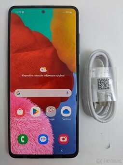 Samsung Galaxy A51 4/128gb black. Záruka 6 měsíců.