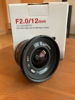 Samyang 12mm F2 m4/3