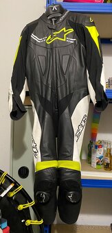 Kombinéza jednodílná Alpinestars Challenger V2 velikost 52