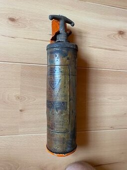 Hasící přístroj (prázdnýé + držák Willys Dodge Ford GPW