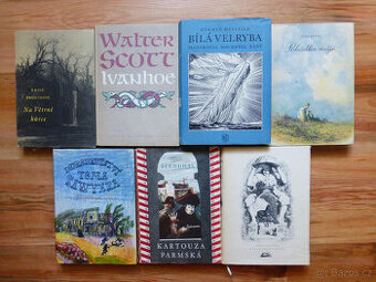 starší knihy různých žánrů