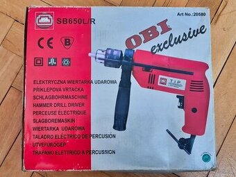 Příklepová vrtačka SB650L/R