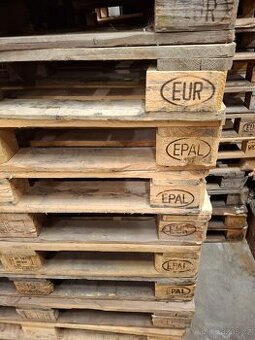 Palety EUR - slušný stav, 60 ks
