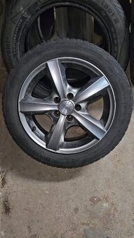 4x AL.disk 5x100, 6½Jx15 ET38 + pneu 195/50 R15